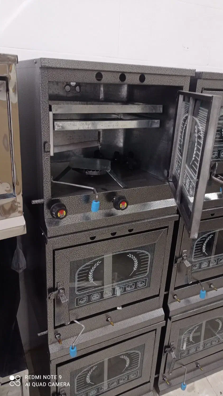 تنور کوره ای مشکی نقره ای ضخیم|اجاق گاز و لوازم برقی پختوپز|خرمآباد, |دیوار