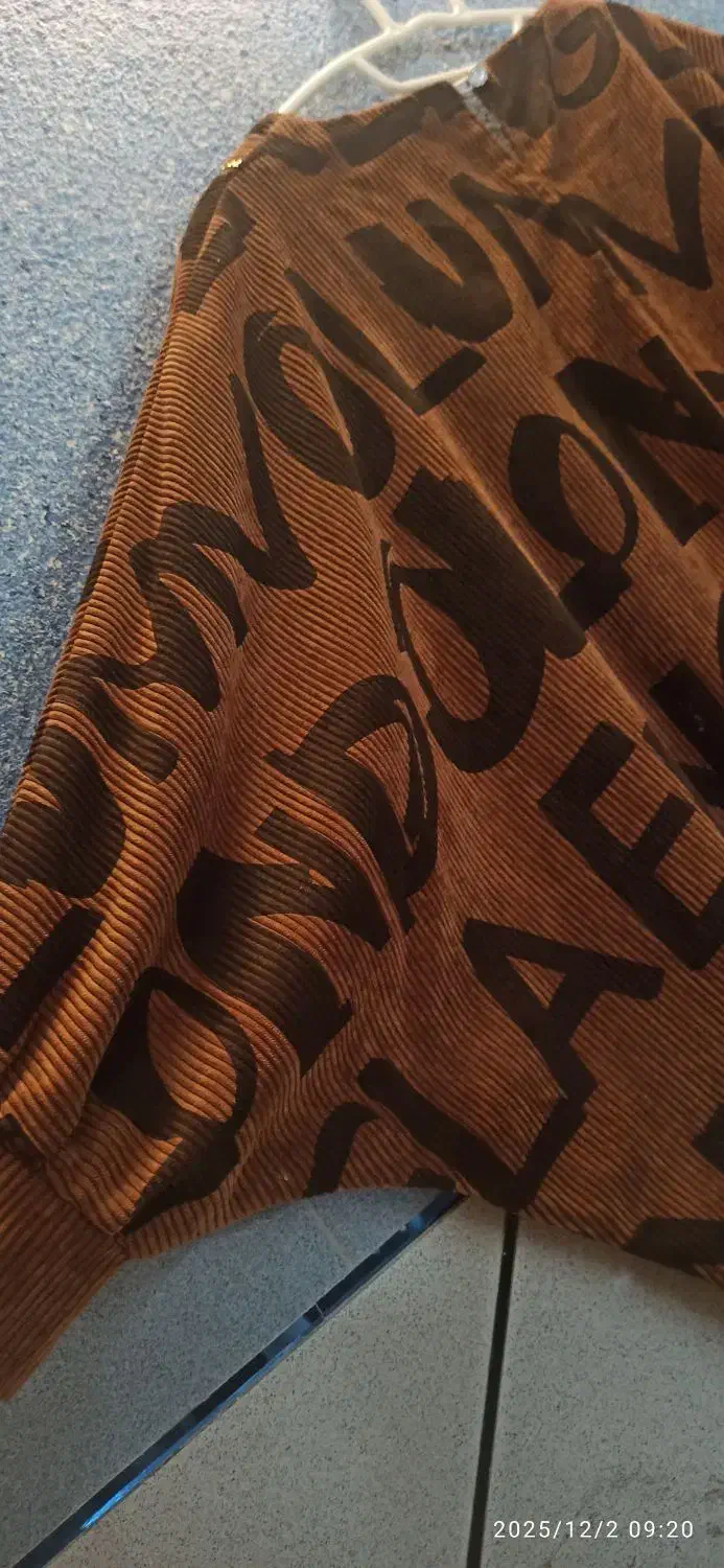 شومیز کبریتی قهوه ای طرح دار|لباس|گنبد کاووس, |دیوار