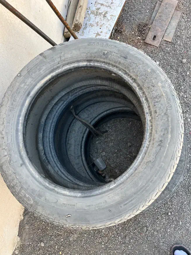 لاستیک سایز ۱۷ giti آج دار|قطعات یدکی و لوازم جانبی|شهرضا, |دیوار