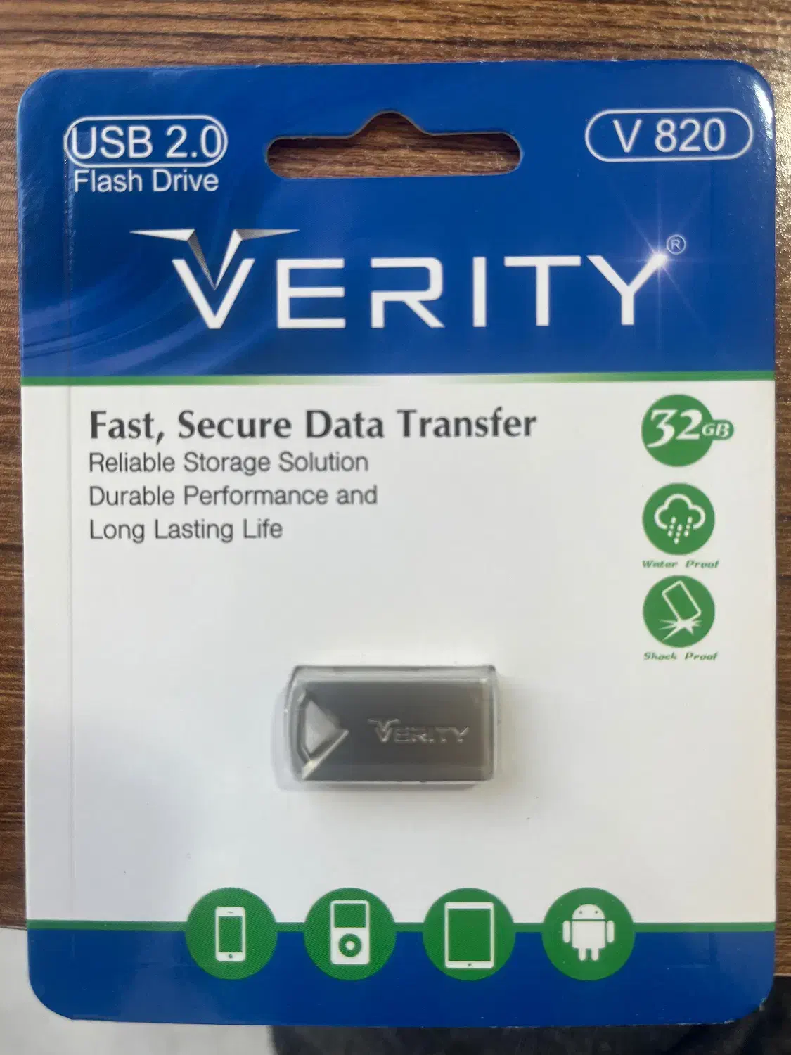 فلش ۳۲ گیگ وریتی verity|قطعات و لوازم جانبی رایانه|اردبیل, |دیوار