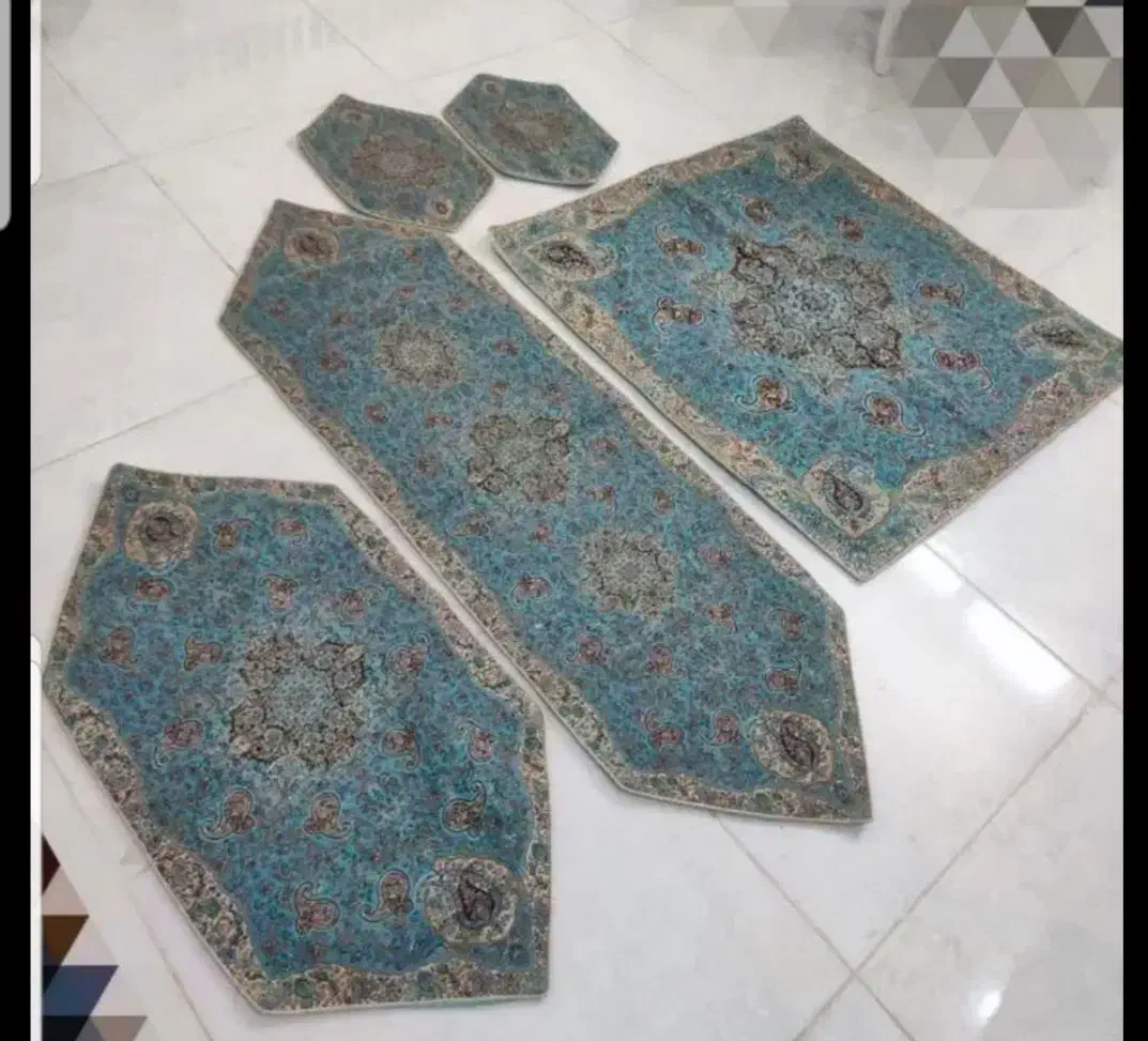 پرده مخمل قهوه ای نو|پرده، رانر، رومیزی|تهران, فرمانیه|دیوار