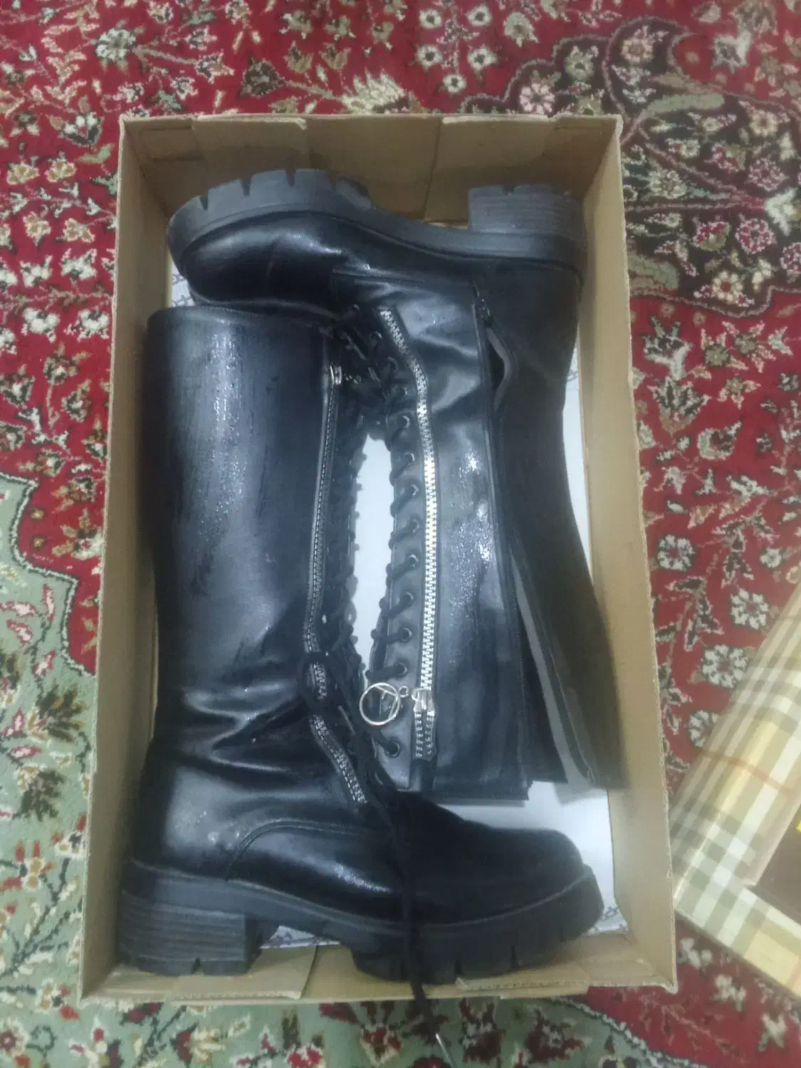 پوتین زمستانی سایز 39|کیف، کفش، کمربند|مرند, |دیوار