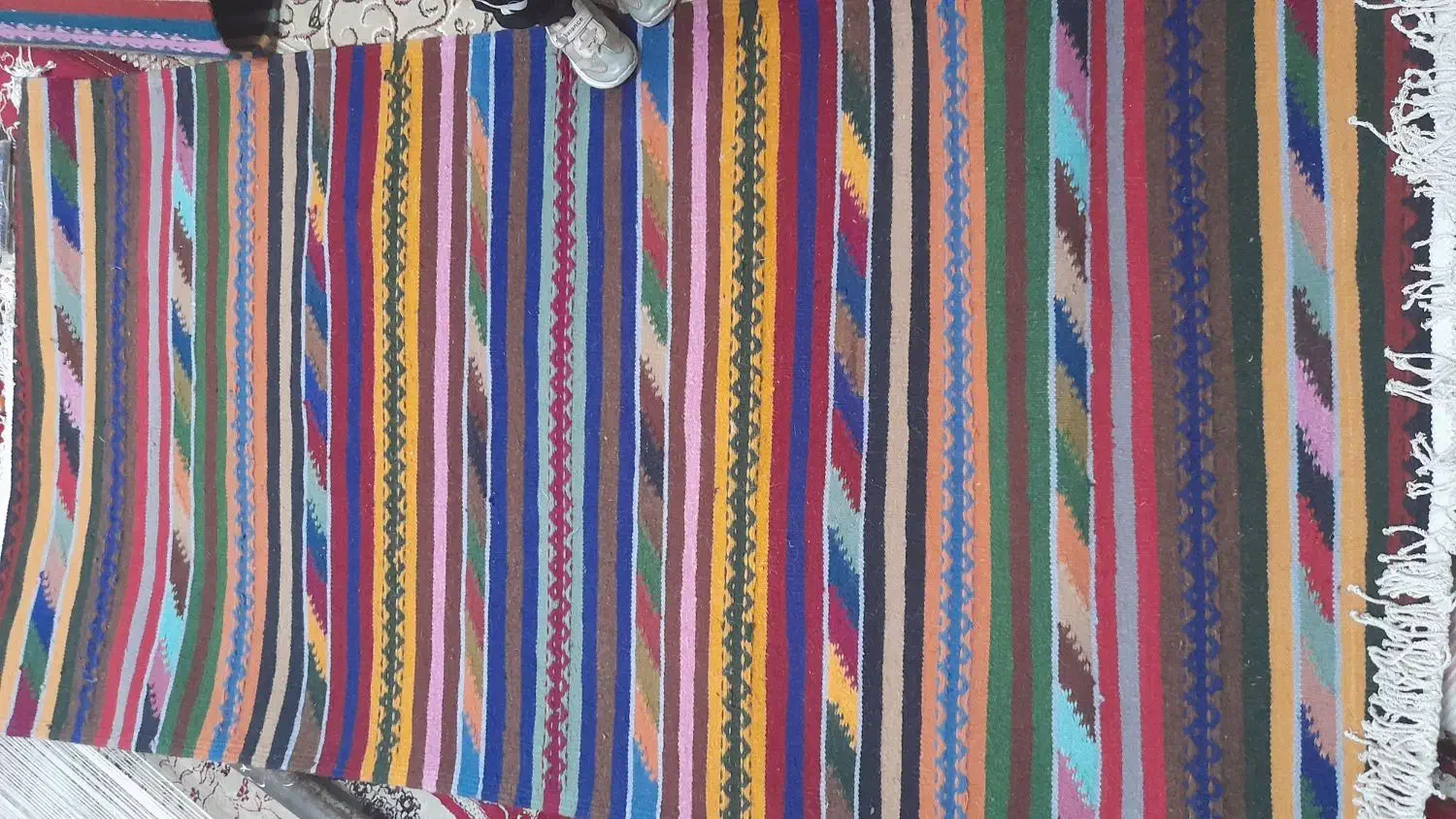 گلیم|گلیم، جاجیم، گبه|بیرجند, |دیوار