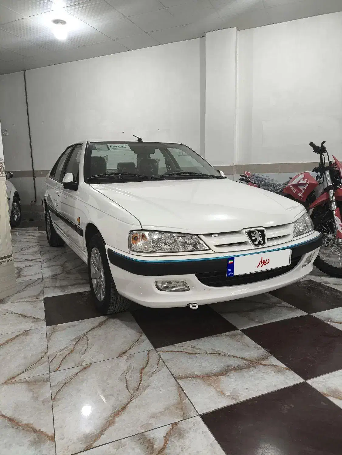 پژو پارس تیوفایو سیمی مدل 96 30تا کارکرد خشک|خودرو سواری و وانت|سنندج, |دیوار