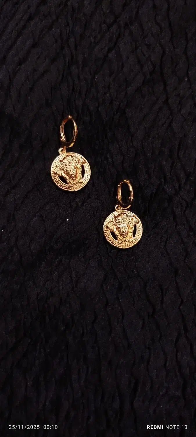 ست گردنبند و گوشواره طرح ورساچ|بدلیجات|تبریز, |دیوار