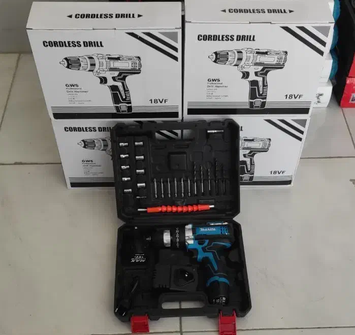 دریل شارژی 18 ولت 3 حالته چکشی دار ماکیتا|ابزارآلات|اهواز, پردیس دو|دیوار