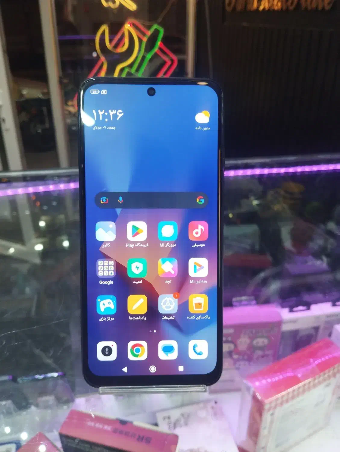 note 12s 256g ram8|موبایل|کاشان, فاز ۲ ناجی آباد|دیوار