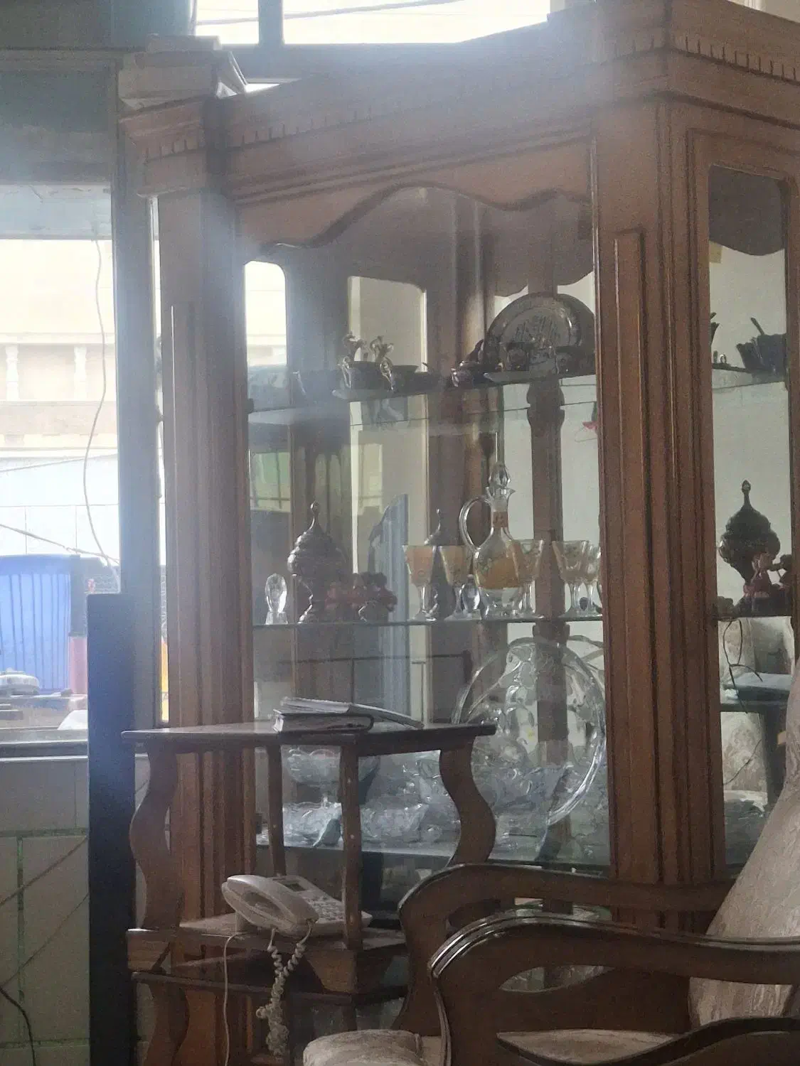 ویترین چوبی|بوفه، ویترین، کنسول|شاهین‌شهر, گرگاب|دیوار