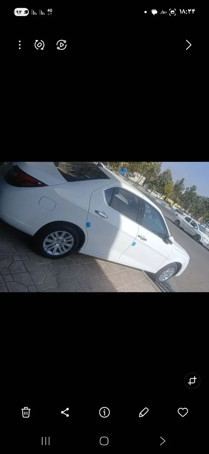 سلام یک دستگاه  ماشین دنا پلاس۶ دنده صفر|خودرو سواری و وانت|فردوسیه, |دیوار