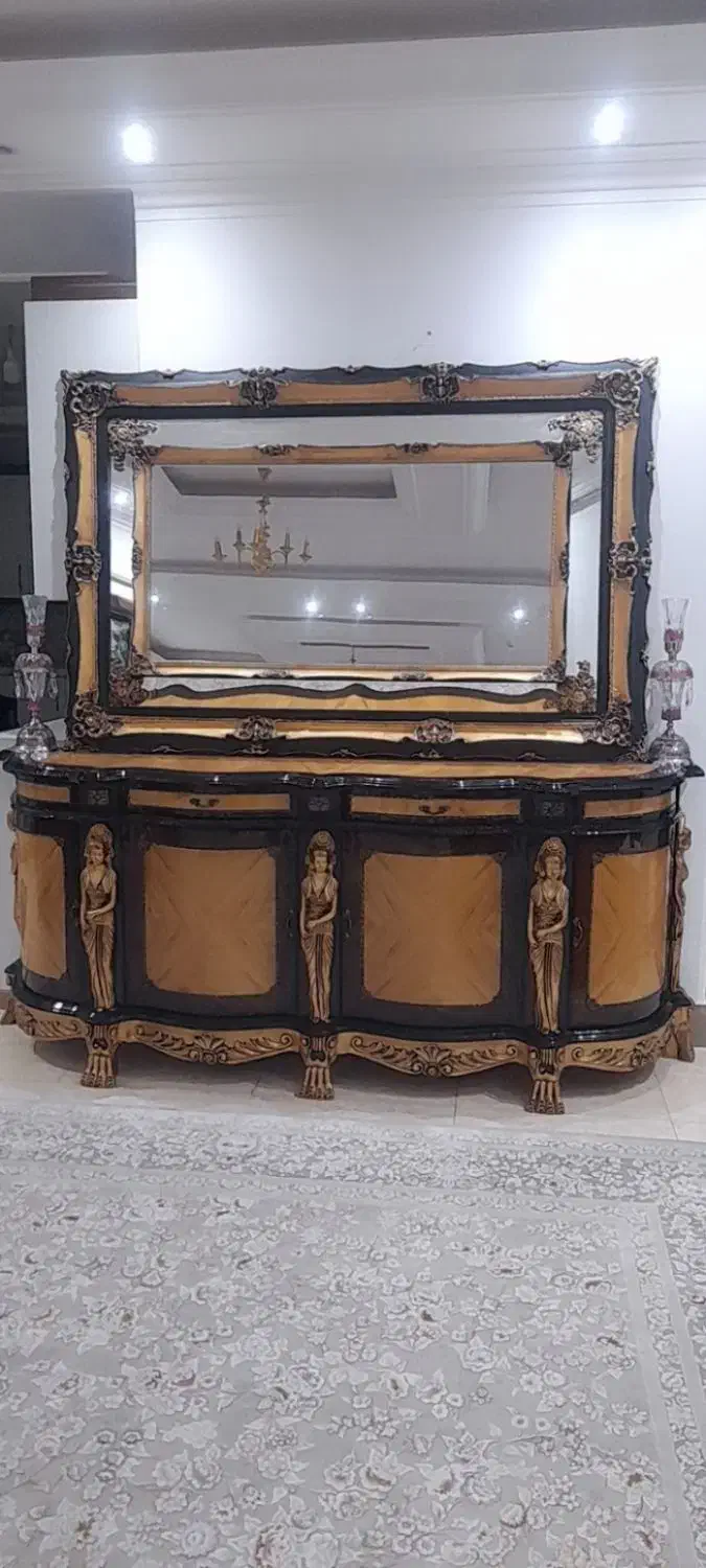 آینه و کنسول|بوفه، ویترین، کنسول|زنجان, |دیوار