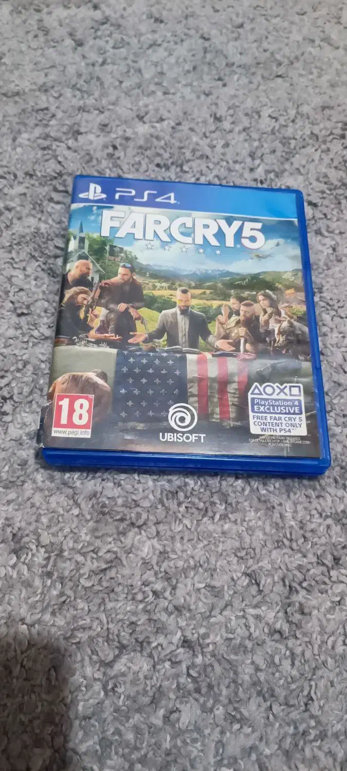 دیسک بازی فارکرای ۵ کاملاً سالم واسه ps4 و ps5|کنسول، بازی ویدئویی و آنلاین|زنجان, |دیوار