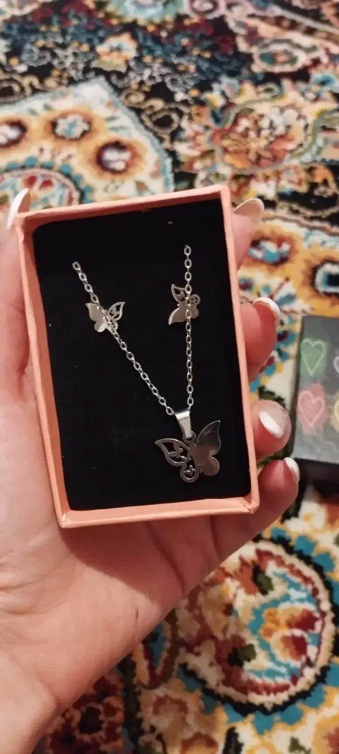 گردنبند و گوشواره استیل|بدلیجات|پردیس, فاز ۲|دیوار