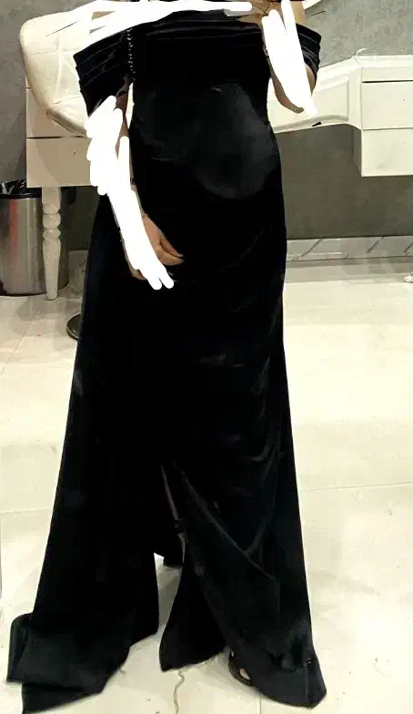 لباس مجلسی ساتن آمریکایی آف شول ر سایز۴۰|لباس|شهریار, شهرک شاهد|دیوار