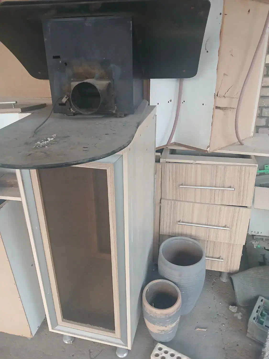 کابینت سینک هود|مصالح و تجهیزات ساختمان|مسجد سلیمان, |دیوار