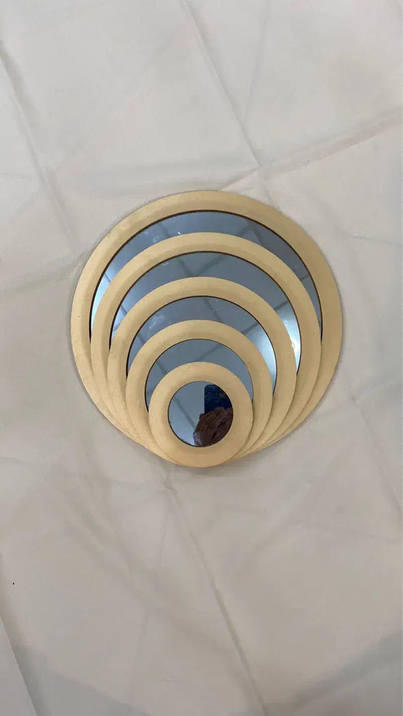 آینه PVC گرد چندسایز با شلف نظم‌دهنده|لوازم نظافت|مشهد, نرگس (شهرک غرب)|دیوار