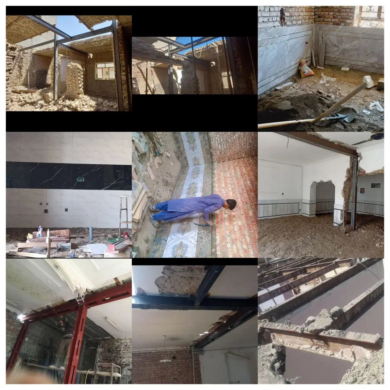 تخریب پیکور و گودبرداری تخریب صفرتاصد بازسازی کلی|خدمات پیشه و مهارت|زاهدان, |دیوار