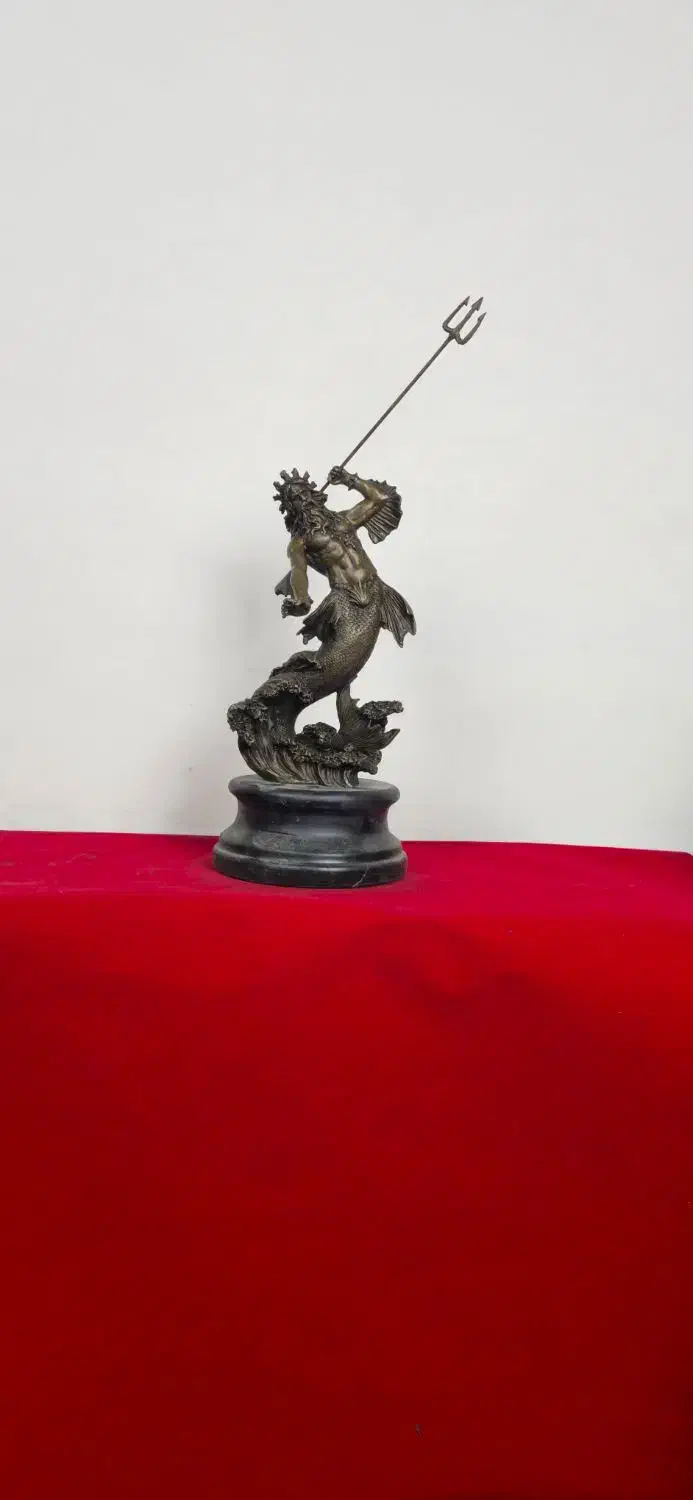 مجسمه برنز پوزیدون پادشاه دریاها برنزی|مجسمه، تندیس، ماکت|تهران, دردشت|دیوار