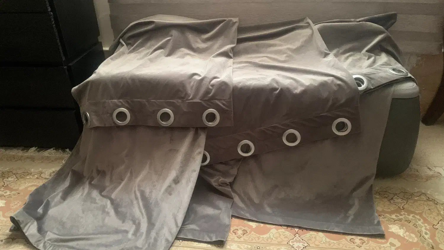 پرده پانچ|پرده، رانر، رومیزی|تهران, دربند|دیوار