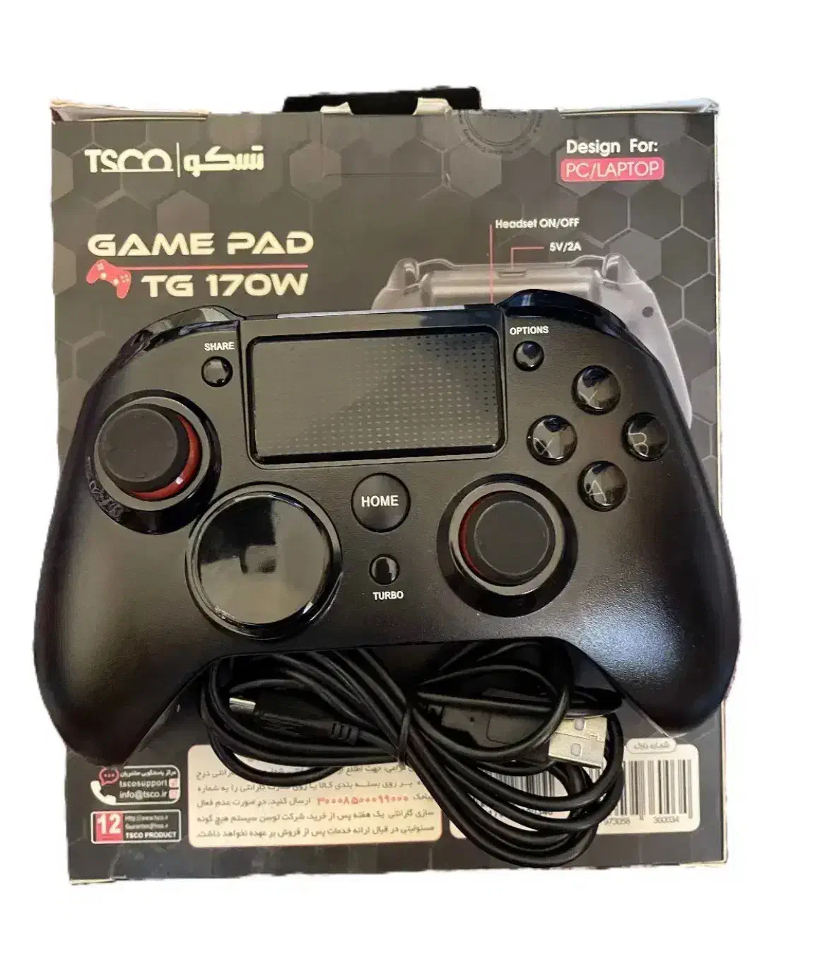 دسته بازی تسکو TG 170W|کنسول، بازی ویدئویی و آنلاین|تویسرکان, |دیوار