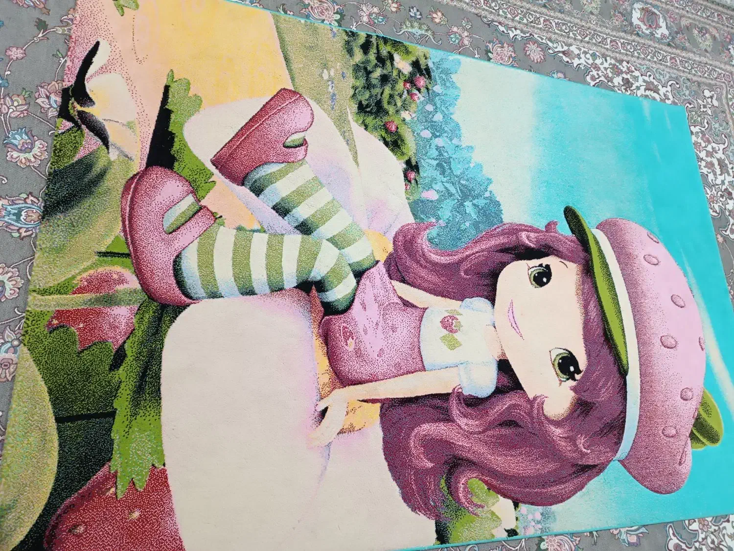 فرش فانتزی دخترونه چهار متری|فرش|محمدیه-قزوین, |دیوار