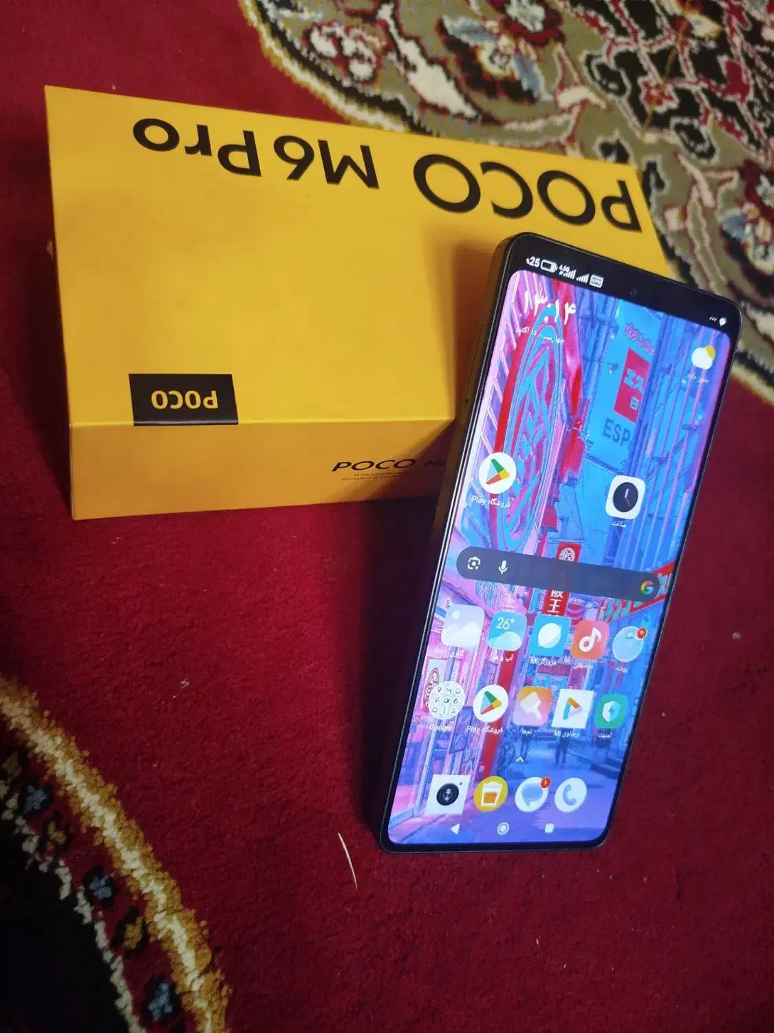 گوشی poco m6 pro|موبایل|ازنا, |دیوار