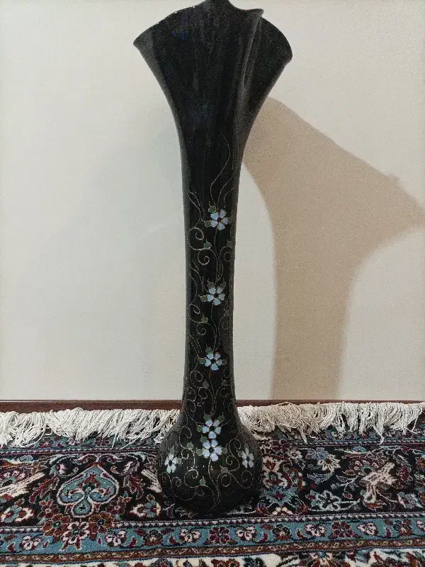 گلدان شیشه ای کنار سالنی 80 سانتی|صنایع دستی و سایر لوازم تزئینی|پردیس, فاز ۱۱|دیوار