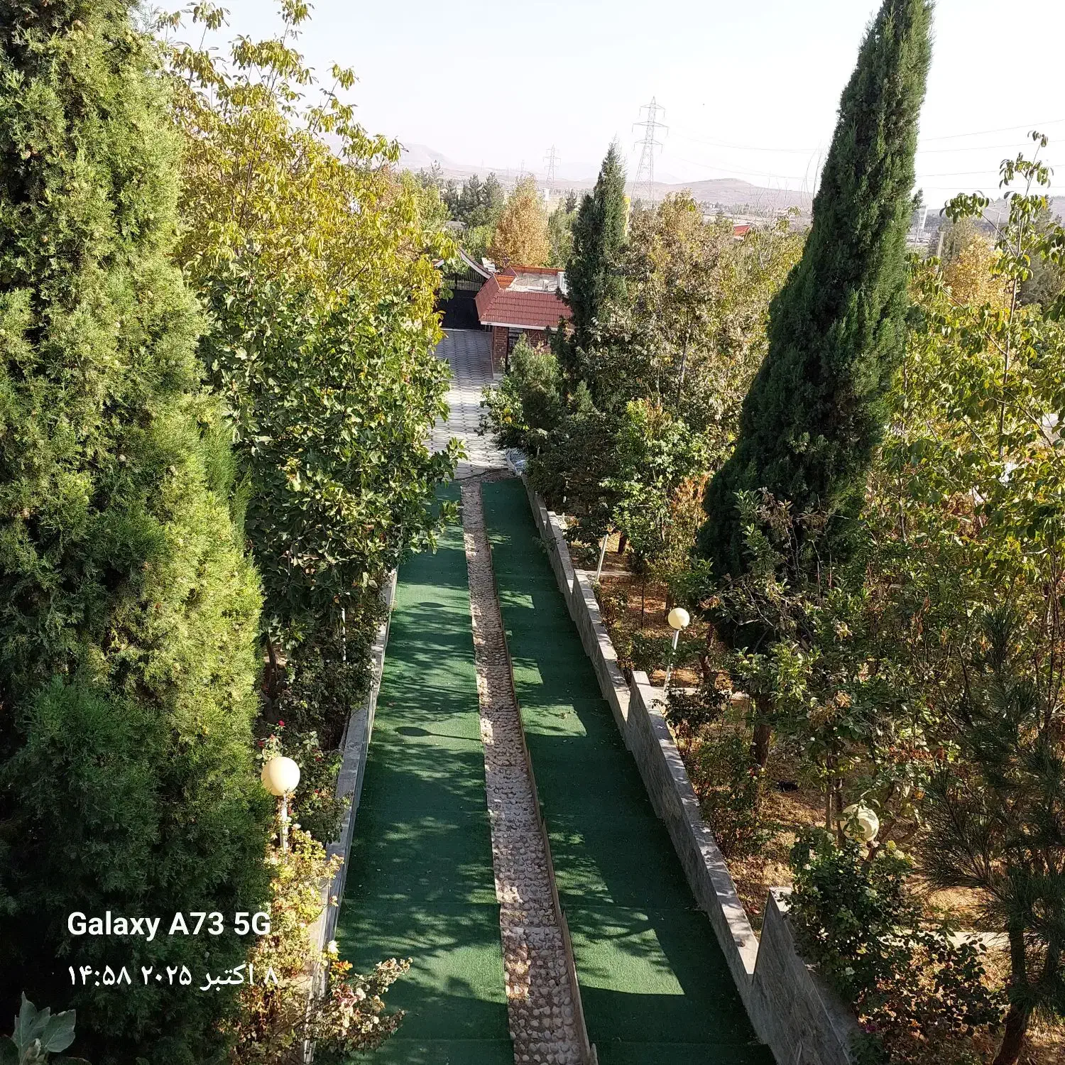 اجاره باغ مجالس و استخر اب گرم|اجارهٔ کوتاه‌مدت ویلا و باغ|شیراز, گویم|دیوار