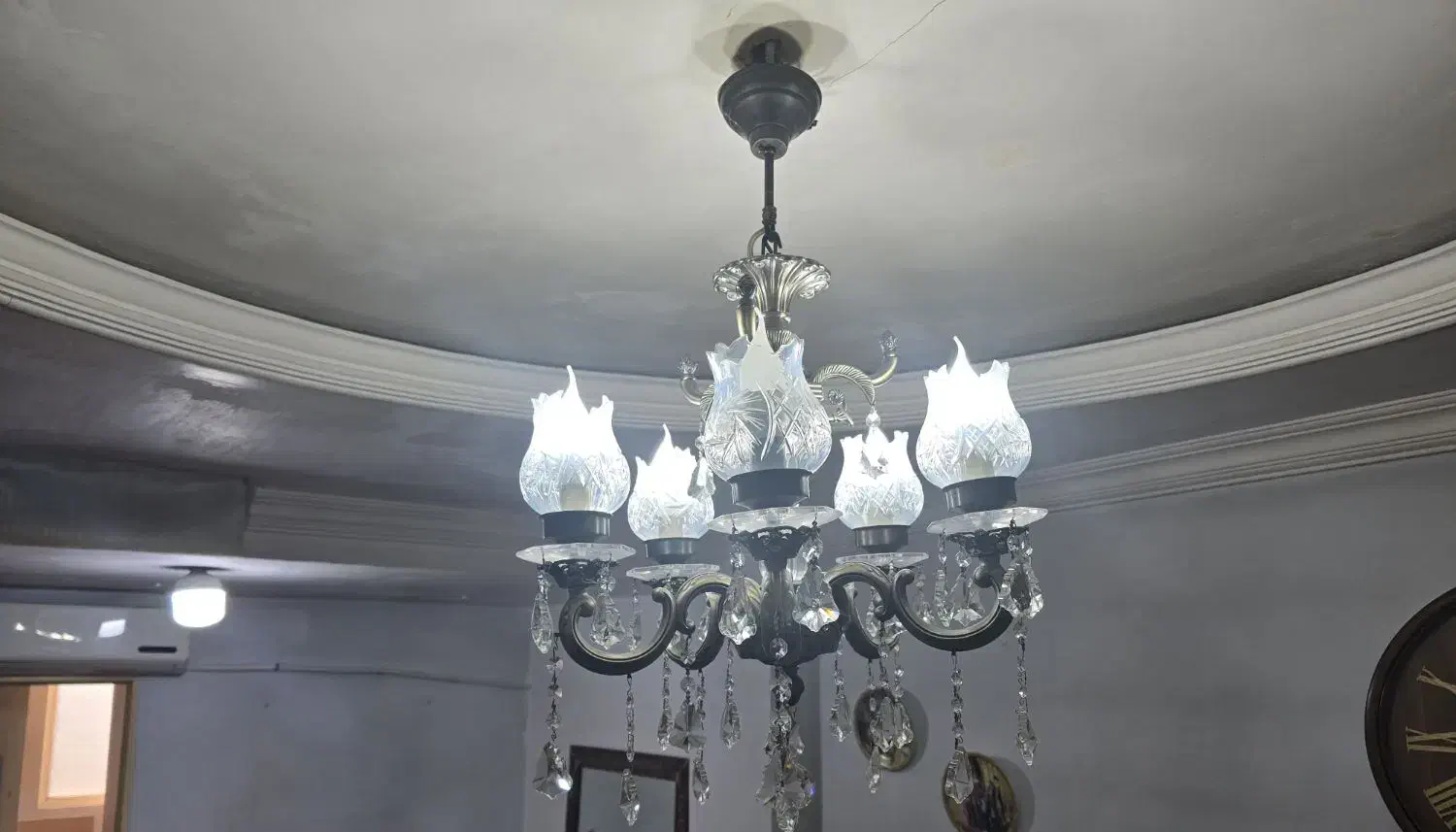 لوستر|لوستر و چراغ آویز|تهران, زهتابی|دیوار