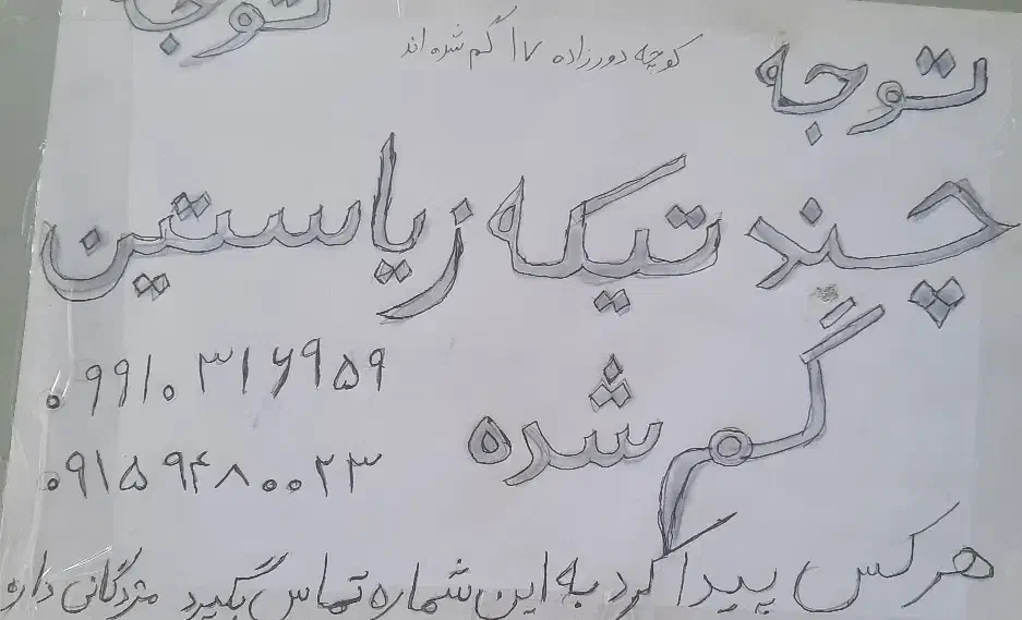 چند تیکه زیاستین گم شده خیابان دورزاده ۱۷|اشیا|ایرانشهر, |دیوار