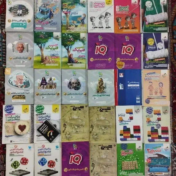 زیست و شیمی و فیزیک و ریاضی، کتاب رشته تجربی کنکور|کتاب و مجله آموزشی|تبریز, |دیوار