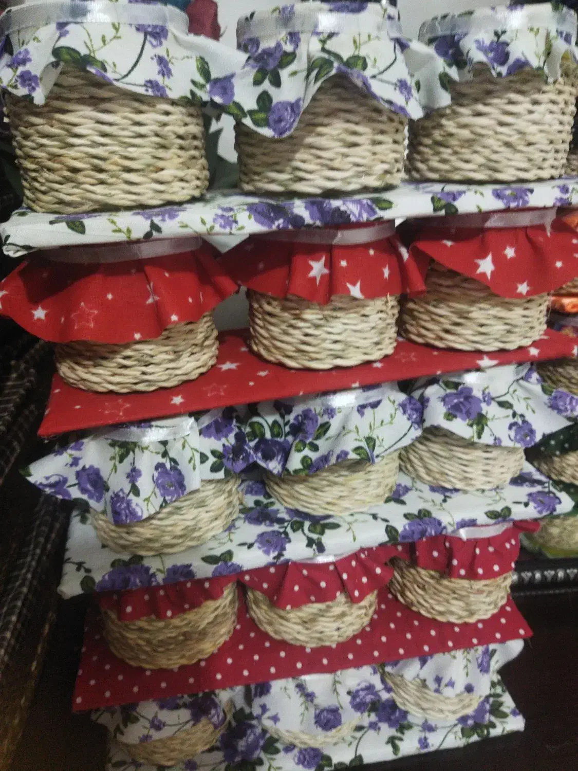 سرویس ادویه حصیری..|صنایع دستی و سایر لوازم تزئینی|رشت, دروازه لاکان|دیوار