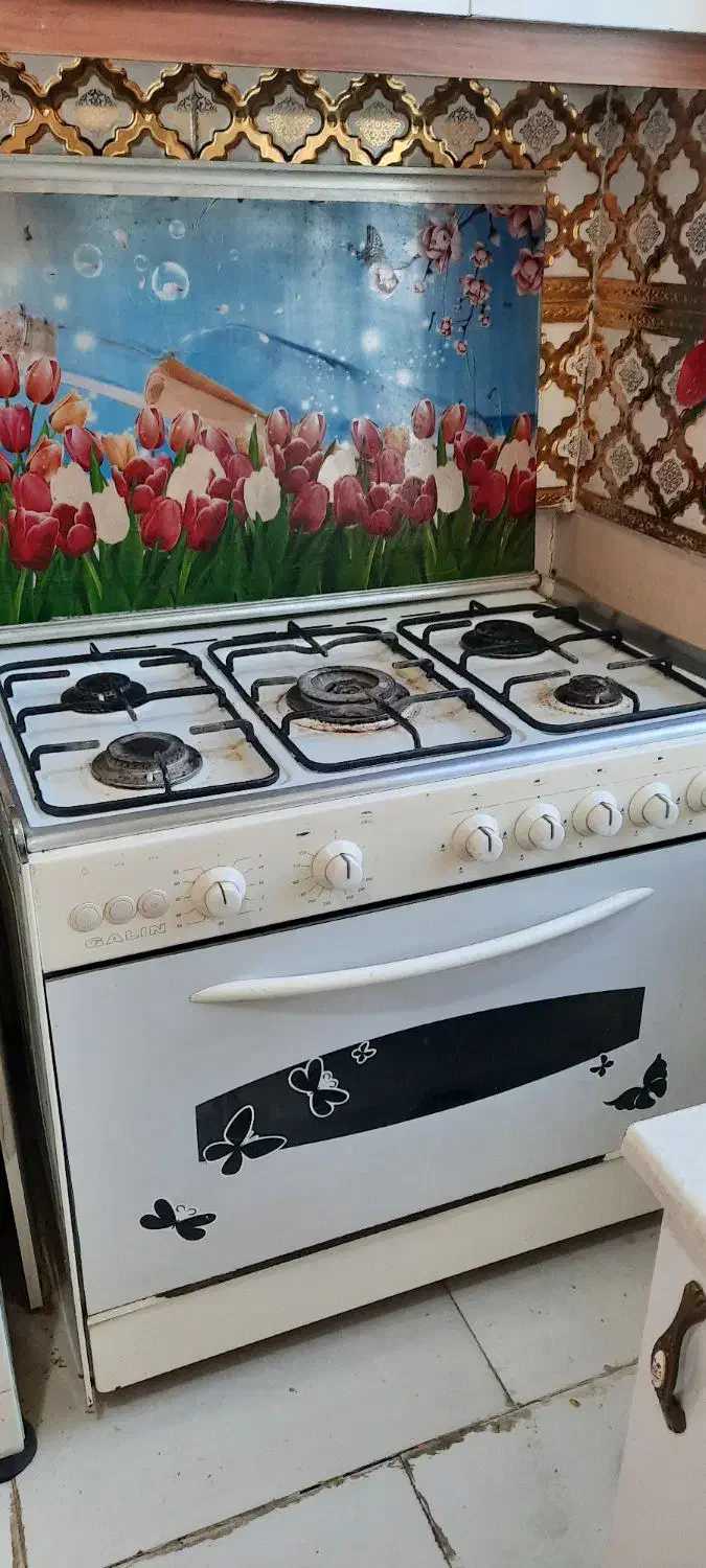 اجاق گاز ۵ شعله فردار|اجاق گاز و لوازم برقی پخت‌وپز|مشهد, نوید|دیوار