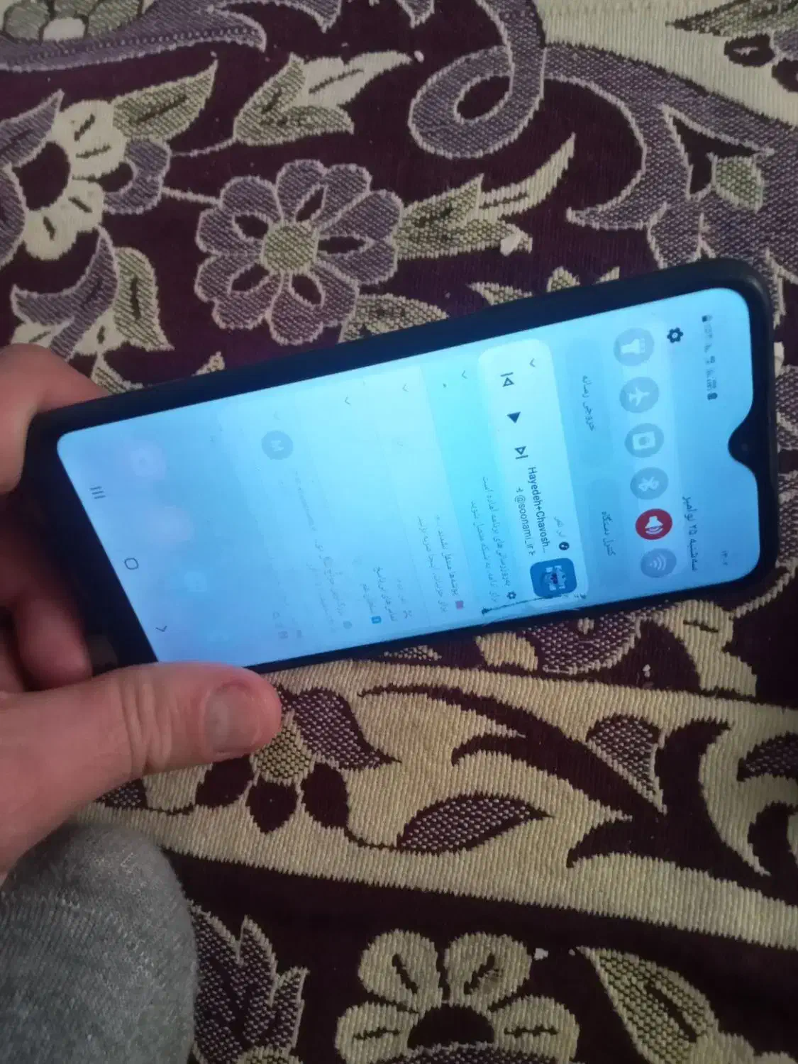 سامسونگa0۲۸۰۰برف پاک کن استیل ۱تومن|موبایل|اراک, |دیوار