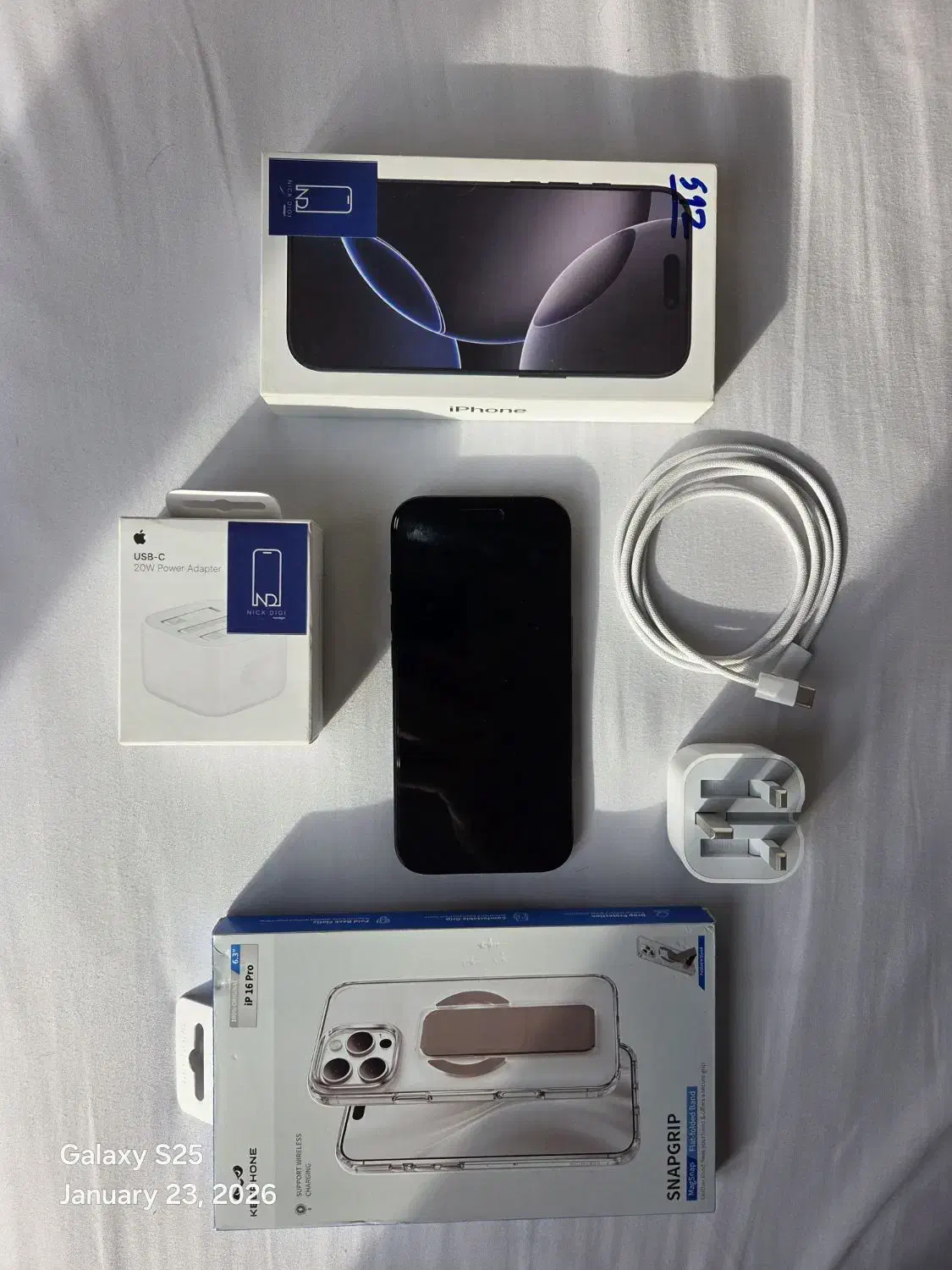 آیفون 16pro -رم ۵۱۲ -مشکی|موبایل|تهران, میرداماد|دیوار