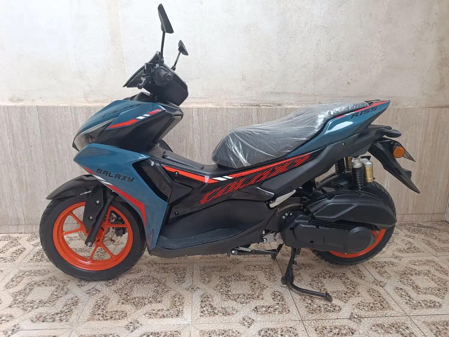 آیروکس ۱۵۵فول کامل گلکسی (نیرو‌موتور)|موتورسیکلت|لنگرود, |دیوار