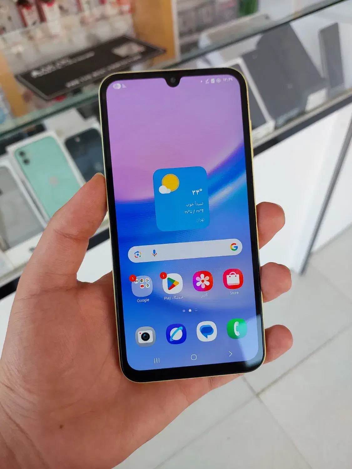 سامسونگ Galaxy A15 حافظه ۲۵۶ رم ۸ مشابه نو|موبایل|یزد, |دیوار