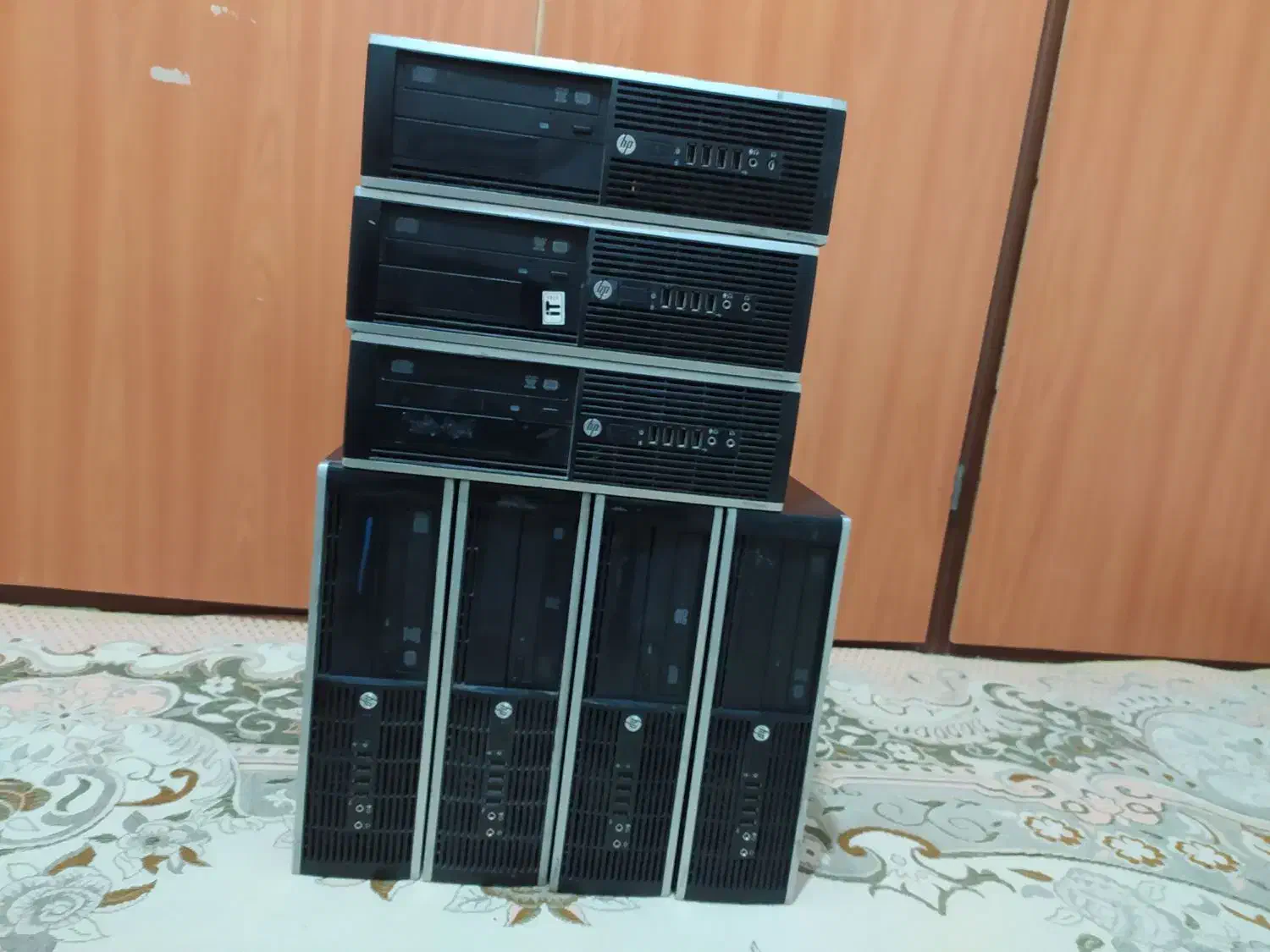 7 عدد مینی کیس hp - مناسب حسابداری و کافی نت و|رایانه رومیزی|کرج, شهرک صدف|دیوار