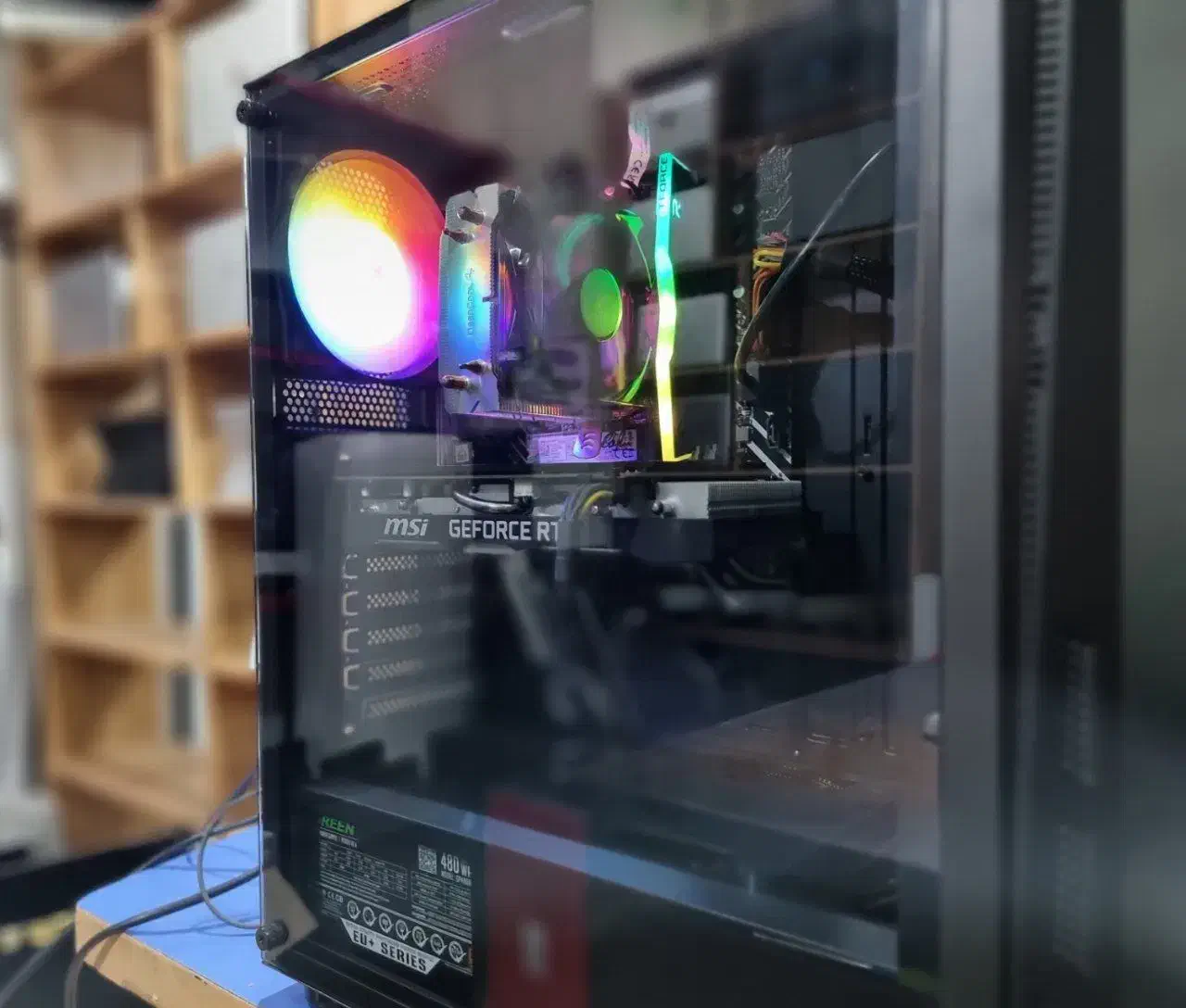 کیس گیمینگ مقرون بصرفه ۵ماه کارکرد کارتن دار|رایانه رومیزی|آمل, |دیوار