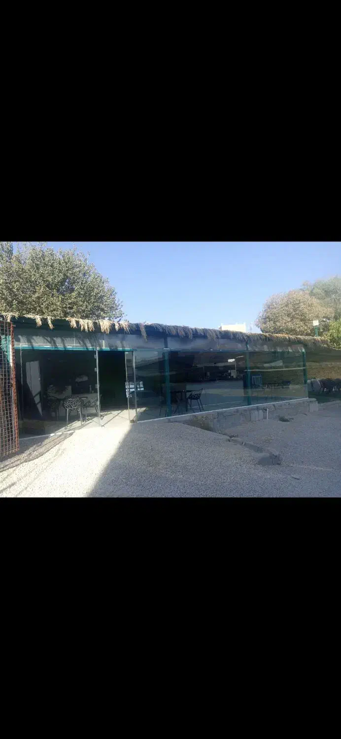 دیوار شیشه همراه با سایبان|مصالح و تجهیزات ساختمان|سرپل ذهاب, |دیوار