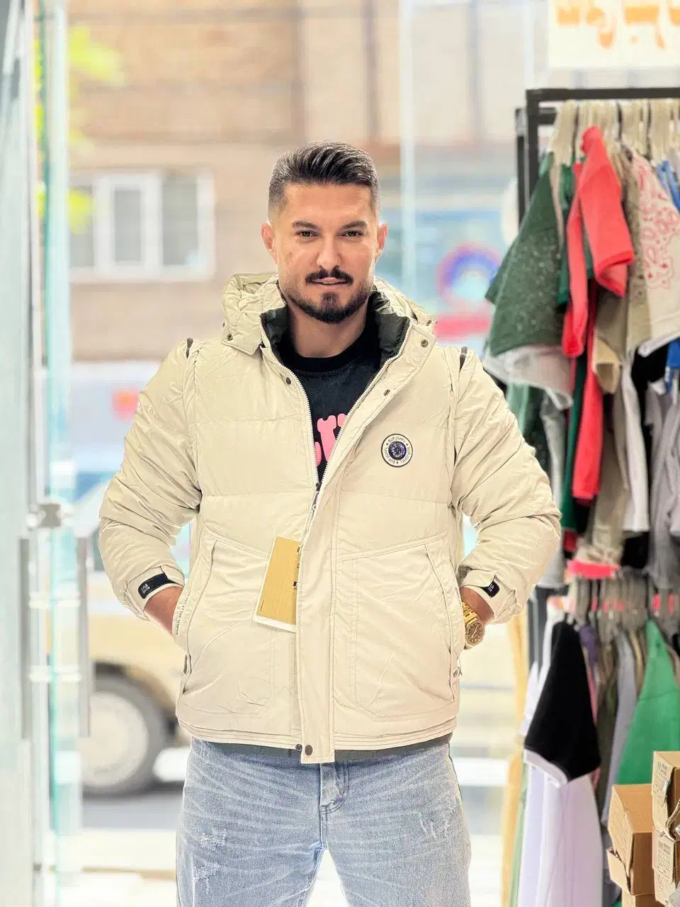 کاپشن سلیکونی پافرشو وارداتی|لباس|تبریز, |دیوار