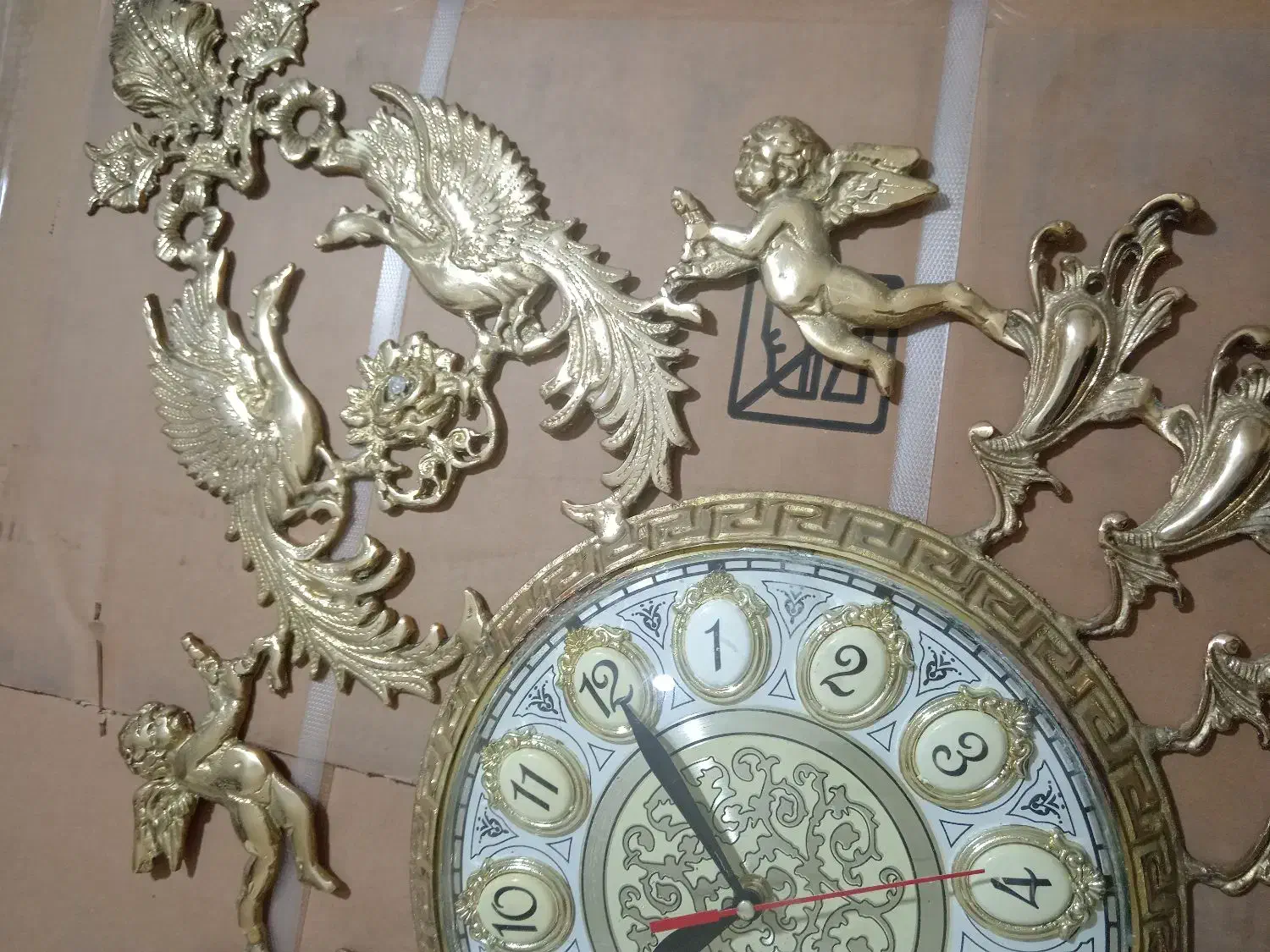 ساعت دیواری برنز /آکبند|ساعت دیواری و تزئینی|مراغه, |دیوار