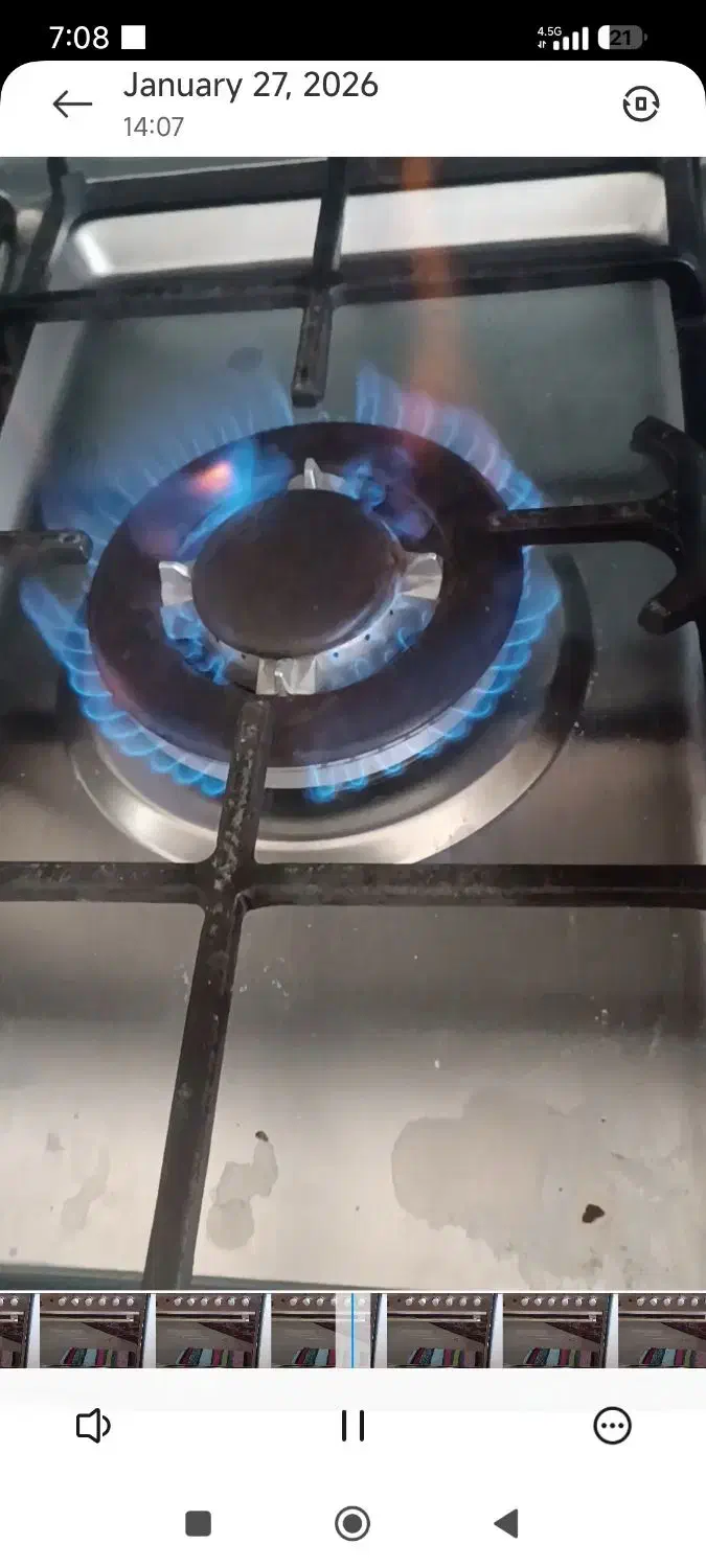 اجاق گاز  در حد نو|اجاق گاز و لوازم برقی پخت‌وپز|تهران, قصر فیروزه ۲|دیوار