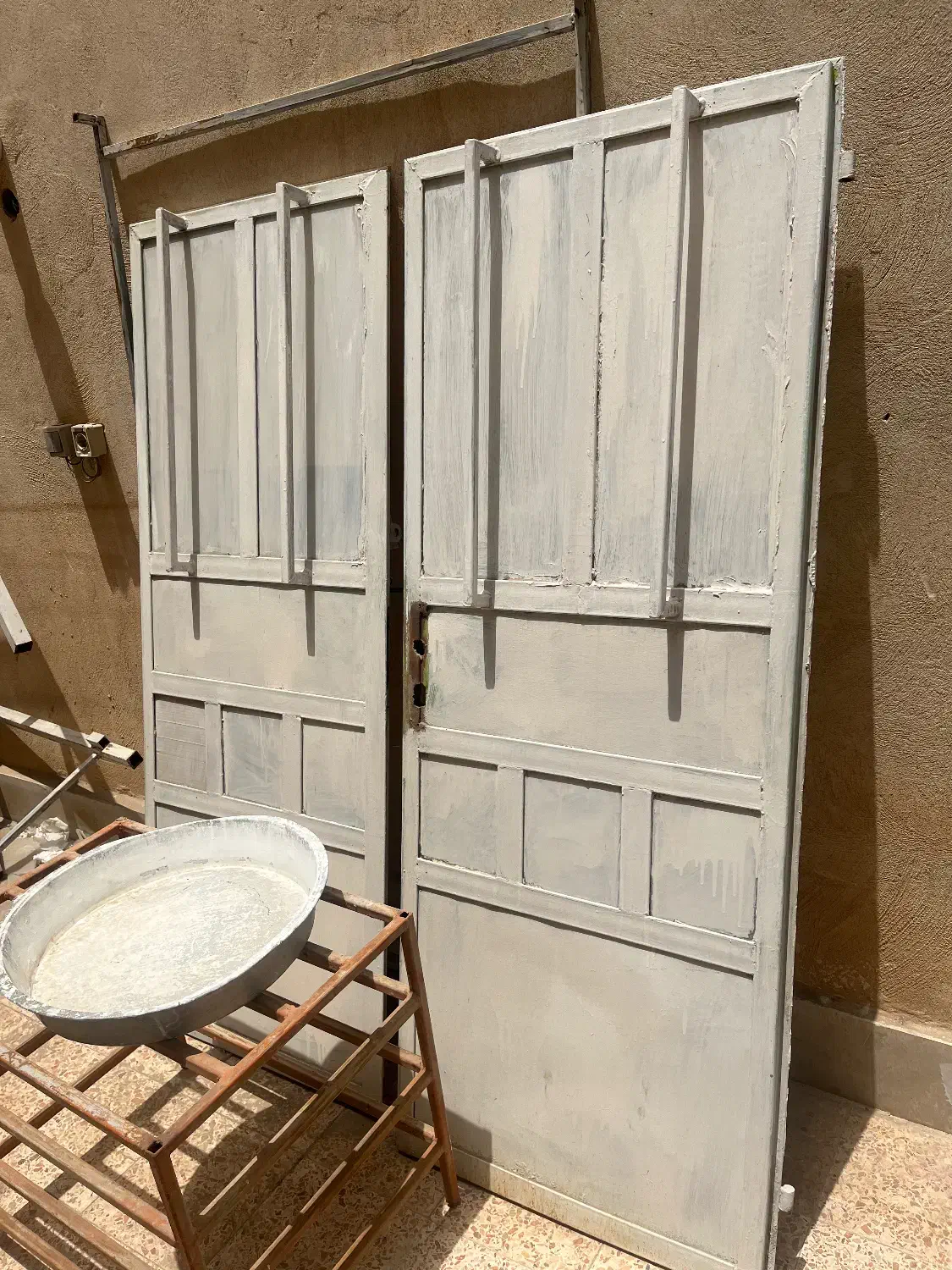 درب اهنی|مصالح و تجهیزات ساختمان|بندر ماهشهر, |دیوار