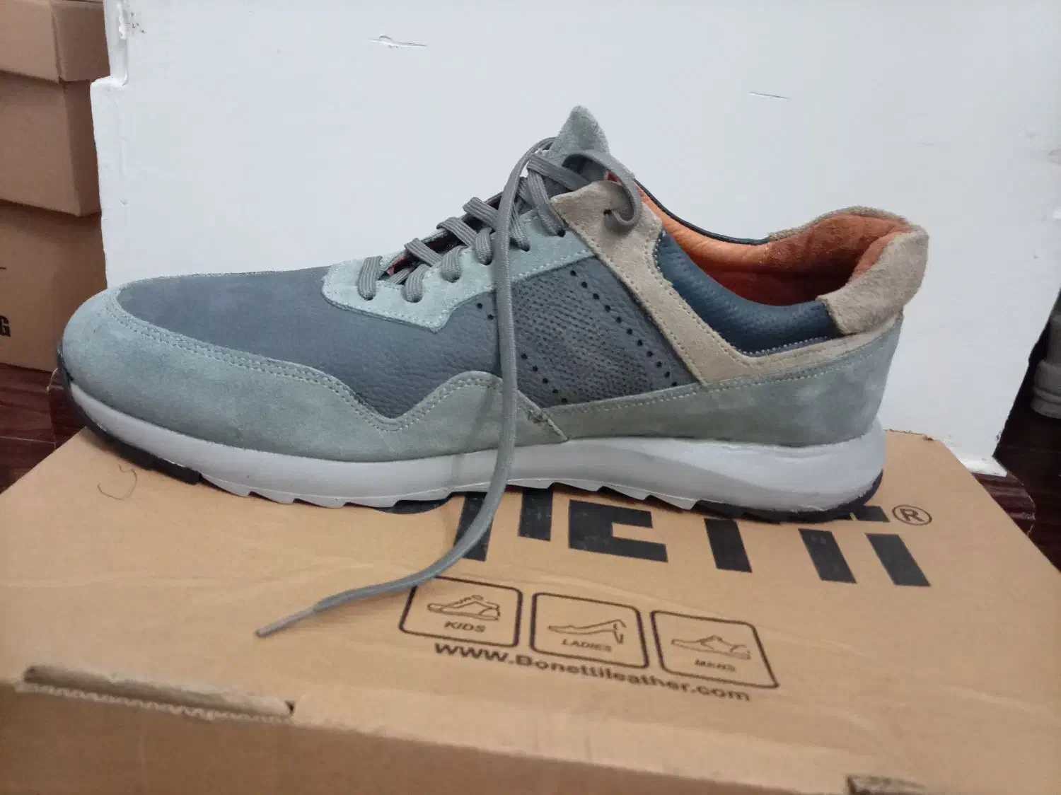 کتونی نو بونیتی چرم اصل سایز 44|کیف، کفش، کمربند|شهریار, شهریار|دیوار