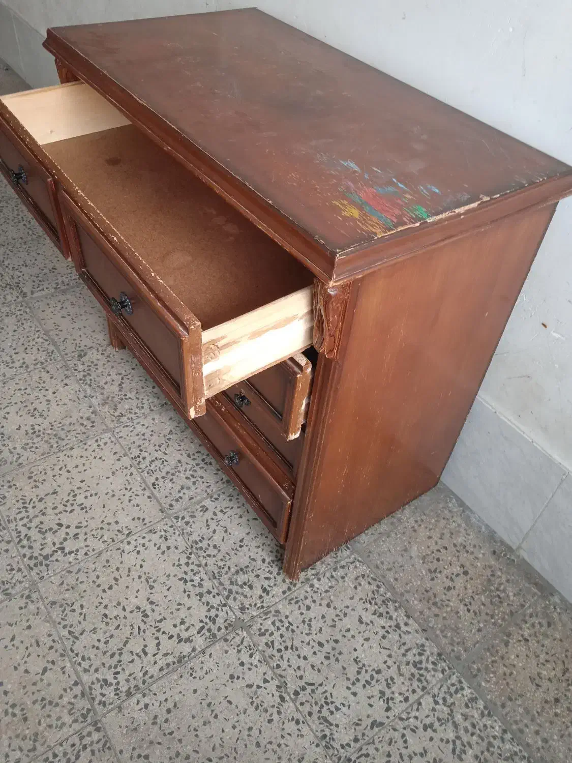 دراور چوبی|جاکفشی، کمد، دراور|ملایر, |دیوار