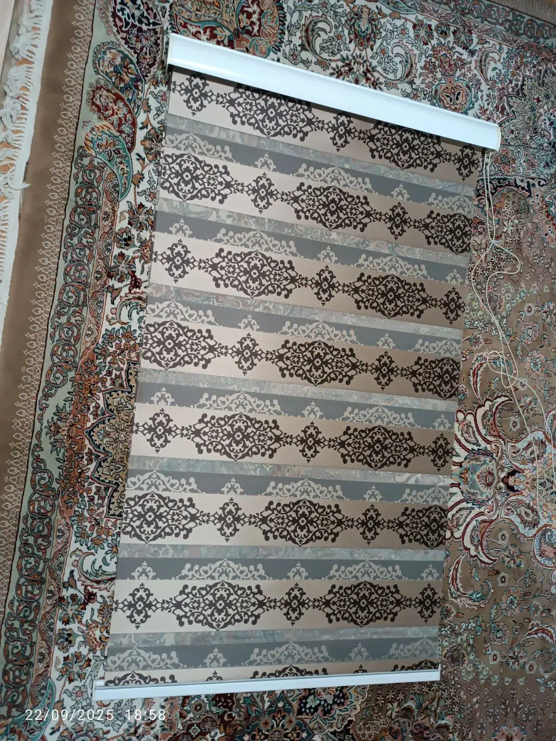 پرده زبرا|پرده، رانر، رومیزی|آزادشهر, |دیوار