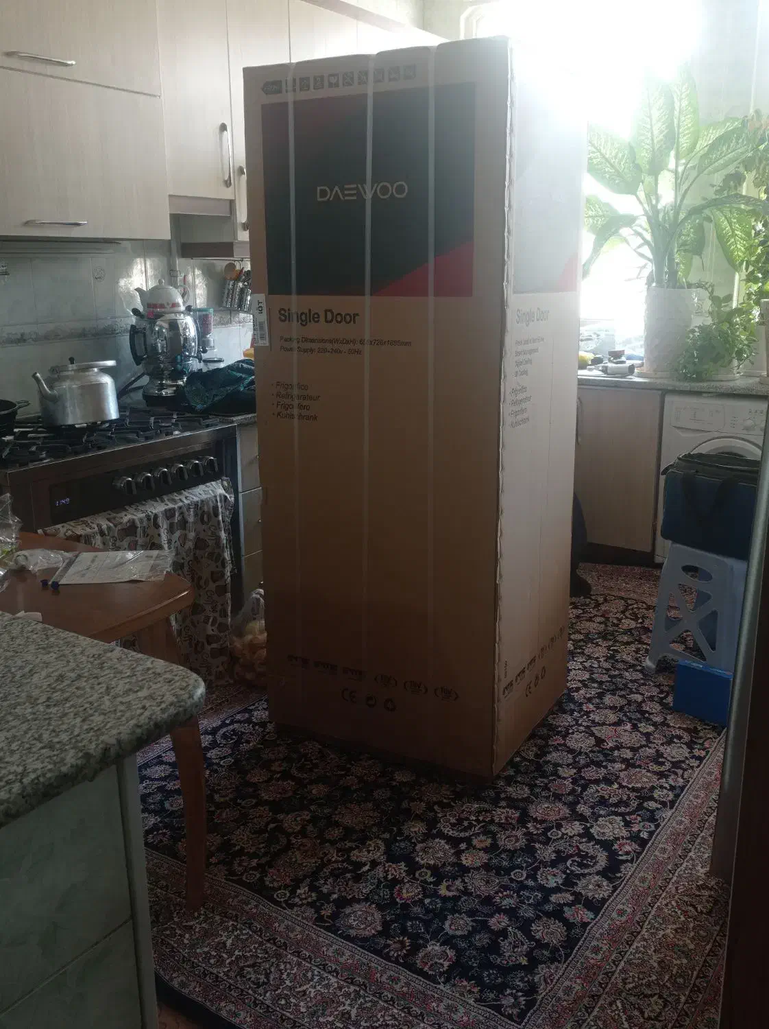 کارتن یخچال دوو|سایر لوازم برقی|قم, ولیعصر|دیوار