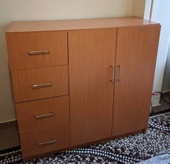 کمد با دو درب بزرگ و چهار کشو|جاکفشی، کمد، دراور|لاهیجان, رجایی|دیوار