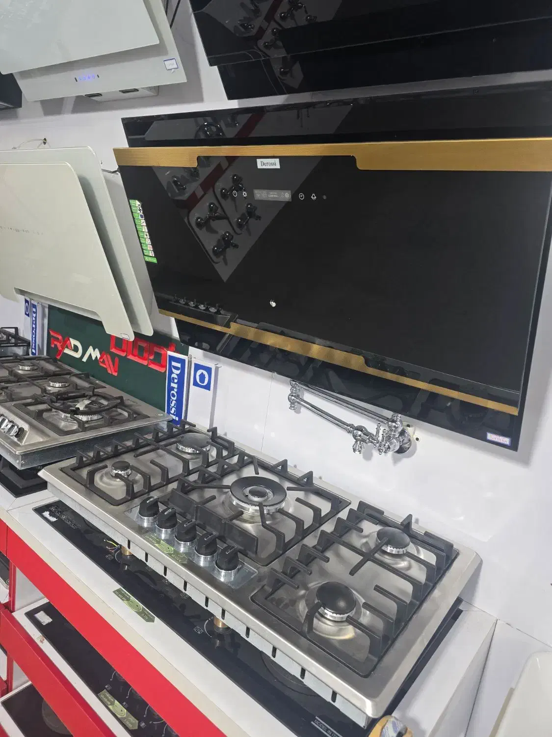 پک کامل گاز توکار فر  هود مخفی سینک سرامیکیTS510|اجاق گاز و لوازم برقی پخت‌وپز|مشهد, محمدآباد|دیوار