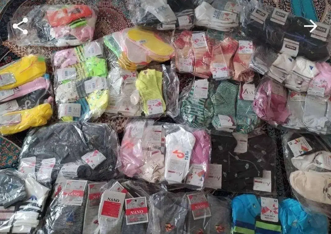 جوراب دونه ای  ۲۵ تومان  زنونه مردونه ۴۰|لباس|قدس, شهر‌قدس|دیوار